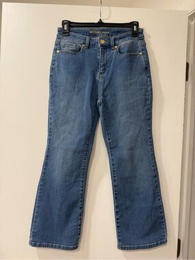 Michael Kors Medium Blue Flare Jeans